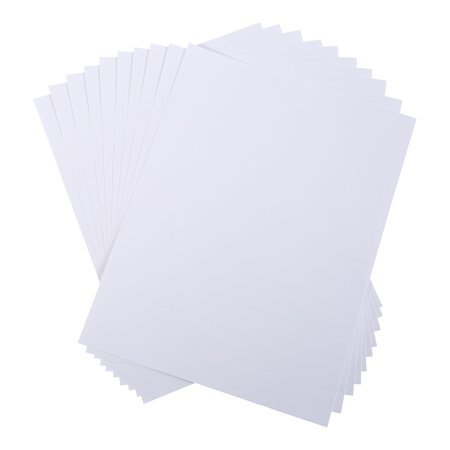 MASTERVISION Data Card Sheets, 8.5"x11", White, PK10 FM1615